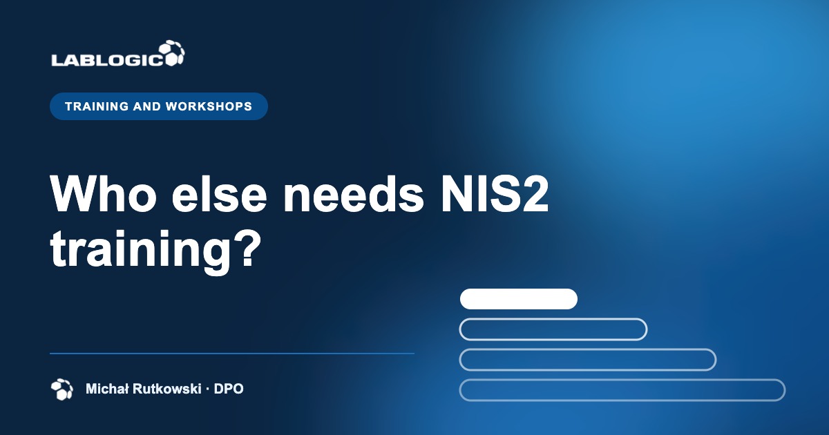 Who else needs NIS2 training besides the management board?