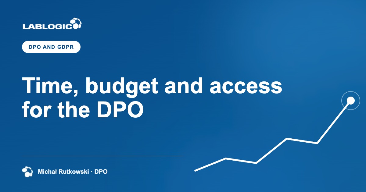 What resources must a data protection officer receive?
