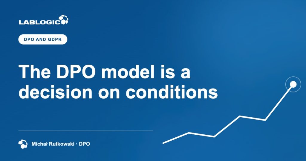 The DPO model is a decision on conditions — LabLogic article graphic by Michał Rutkowski