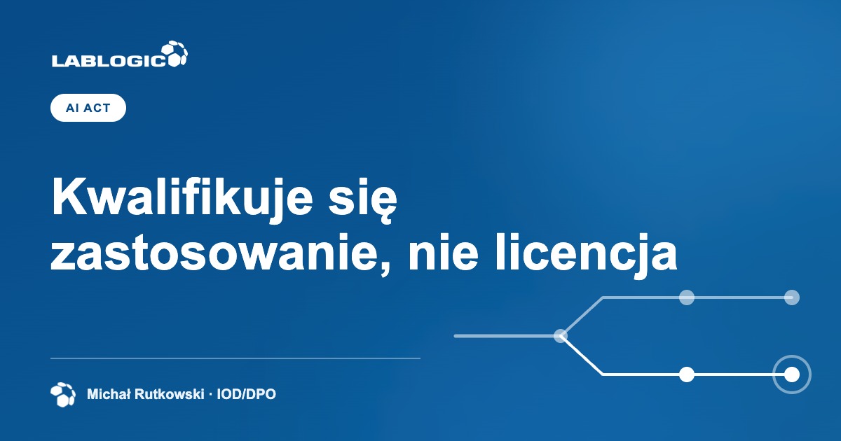 Czy narzędzie AI, którego używamy, jest systemem wysokiego ryzyka?