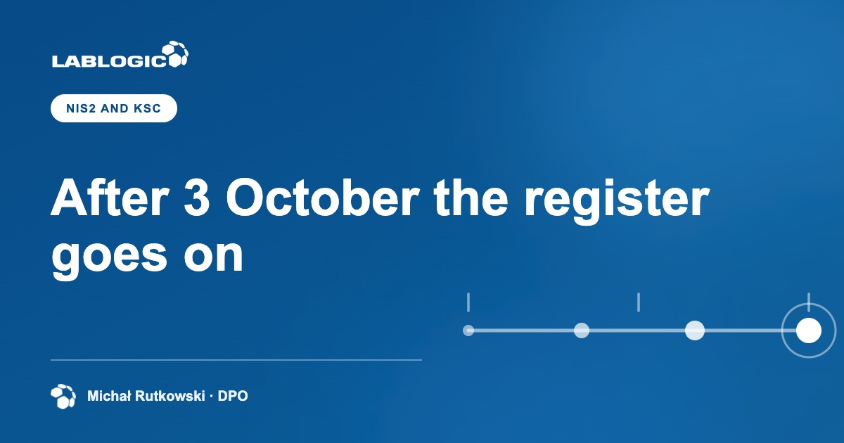 What to do after 3 October 2026, once the deadline for entry in the KSC register has passed?